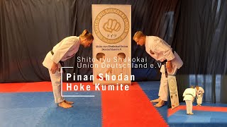 Pinan Shodan  Hoke Kumite Shitoryu Shukokai [upl. by Sajet]