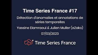 TSFR 17 Détection danomalies et annotations de séries temporelles [upl. by Colver]