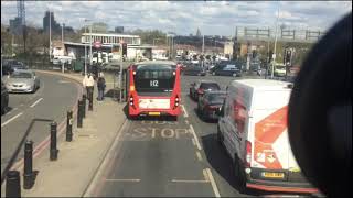 Full route Visual 483 Windmill Lane three bridges to Harrow [upl. by Iahk]