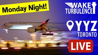 🔴LIVE Toronto Pearson Airport Plane Spotting ️✈️ CYYZ Live Stream MONDAY [upl. by Ihel]