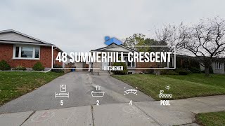 48 Summerhill Crescent Kitchener Interviewm4v [upl. by Akirdna609]