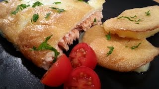 Salmón al horno con alioli Hoy cocina Goyo [upl. by Greeley]