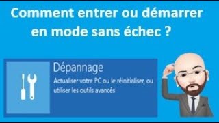 Comment entrer ou démarrer en mode sans échec pour réparer windows [upl. by Ingar399]