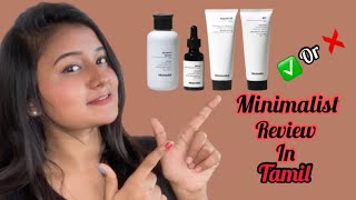 Minimalist products review in tamil review tamil  minimalist  Hariniveera [upl. by Netsyrc]