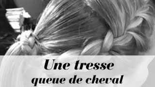 Je me fais une tresse queuedecheval [upl. by Nomal]