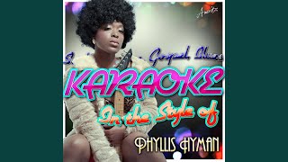 You Know How to Love Me In the Style of Phyllis Hyman Karaoke Version [upl. by Namwen]