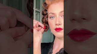 Old Hollywood Hair Hedy Lamarr Inspired ❤️ hairstyle oldhollywood vintagestyle [upl. by Pellikka]