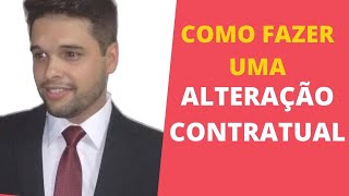 Como fazer uma Alteração Contratual  Passo 1  Viabilidade [upl. by Giess]