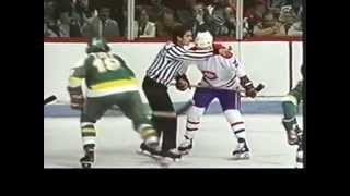 1980Stanley Cup Quarter Finals  North Stars vs Canadiens [upl. by Rem]