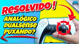 CONTROLE PS5 ANALÓGICO PUXANDO PARA O LADO PROBLEMA RESOLVIDO ANALÓGICO MEXENDO SOZINHO  DRIFT [upl. by Elidad]