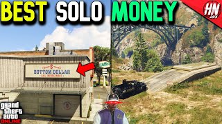 10 BEST Ways To Make MONEY As A SOLO In GTA Online [upl. by Atiuqahs]