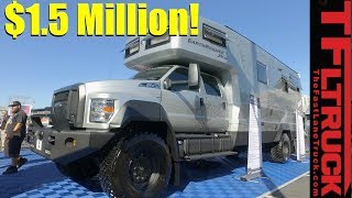 The Ultimate 15 Million EarthRoamer Luxury 4x4 RV Revealed [upl. by Bjork]