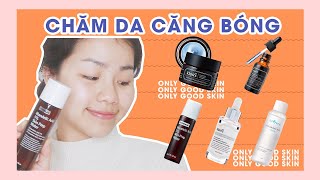 5 Sản Phẩm Giúp Da Sạch Mụn Căng Bóng ♡ Wishtrend Products Review ♡ Quin [upl. by Ahsennek]