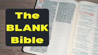 The BLANK Bible  INTERLEAVED [upl. by Ynez]