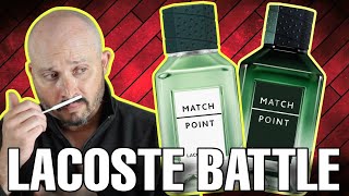 LACOSTE BATTLE  Lacoste Match Point AND Lacoste Match Point EDP fragrancecologne review [upl. by Aryas]