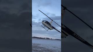 R44 full down autorotation helicopter aviation pilot flying [upl. by Stern]