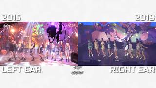 TWICE quotLike OOHAHHquot Performance 2015 VS 2018 [upl. by Atinauq]