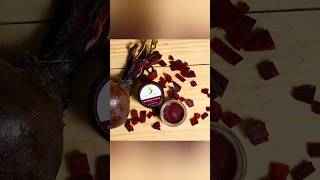 Home made beetroot Lip balm lipbalm shorts ytshorts trending youtubeshorts viralvideo [upl. by Hakym592]