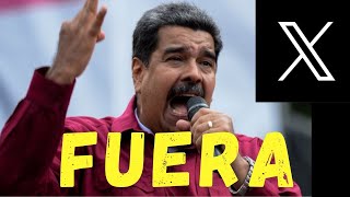 🚫 Maduro ORDENA Eliminar X twitter en Venezuela ¿Censura Total [upl. by Aner]