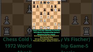 05 Chess Cold WarRobert James Fischer Vs Boris Spassky 1972 Chess Championship Game5Classy Fischer [upl. by Lynna]