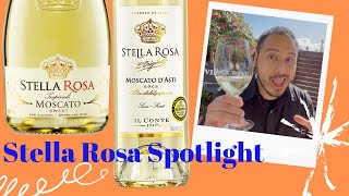 STELLA ROSA MOSCATO DASTI amp STELLA ROSA MOSCATO SWEET  WINE REVIEW [upl. by Hsak]