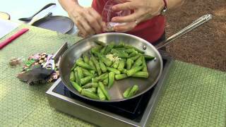 Sautéed Okra [upl. by Yffub]