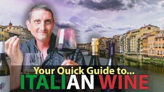 Quick Overview of Italian Red White amp Sparkling Wines [upl. by Leonelle]