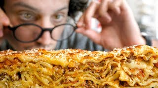 11 Chef Skills I Learned Making Fresh Lasagna [upl. by Bullen]