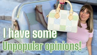 LOUIS VUITTON SPEEDY 20 REVIEW  DAMIERLICIOUS [upl. by Kcirdneh335]