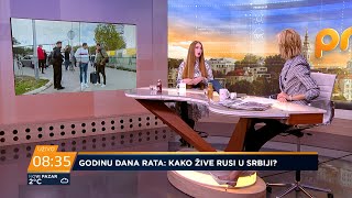 Ruskinja u Beogradu Iz straha niko u Rusiji ne govori o ratu [upl. by Midan227]