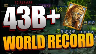 43 BILLIONS NEW HYDRA NIGHTMARE WORLD RECORD  Raid Shadow Legends [upl. by Sarkaria]