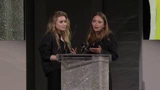 2018 CFDA Fashion Awards The Row Wins Accessory Designer of the Year Award [upl. by Llireva758]