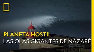 El sobrecogedor espectáculo de las olas gigantes de Nazaré  NATIONAL GEOGRAPHIC ESPAÑA [upl. by Regdor]