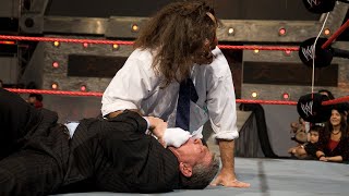 Mankind Undertaker amp “Stone Cold” lay out Mr McMahon Raw Dec 10 2007 [upl. by Arawaj61]