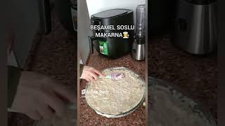 Pratik Beşamel Soslu Makarna Nasıl Yapılır pratiktarifler food recipe cooking yemektarifleri [upl. by Milurd]