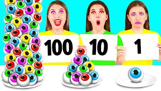 100 Layers of Food Challenge by BaRaDa Challenge [upl. by Letrice]