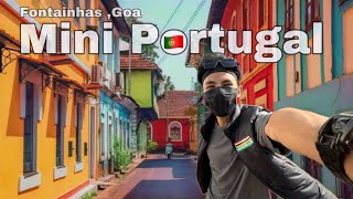 I am In Mini Portugal  Fontainhas  Panjim  Goa  Panjim Church   Goa Vlog EP1 [upl. by Airel766]