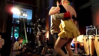 Radio Tropical  Zoo Antwerp  Latin dance initiation by Sep couple [upl. by Annatnom]