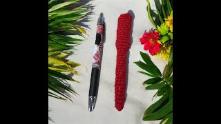 Tuto pochette stylo au crochet spécial gaucher AlextitiaTutoCrochet [upl. by Llenad]