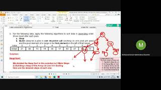 Sorting Heap Sort [upl. by Ellicott]