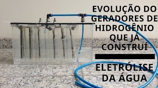 Gerador de Hidrogênio Caseiro Evolução dos geradores que já inventei [upl. by Bolen]