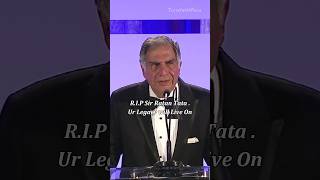 Tribute to Sir Ratan Tata II Rest in Peace Sir [upl. by Knah]