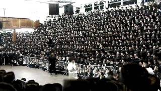 Satmar Rebbe Dancing Mitzvah Tantz 3711 Part 2of2 [upl. by Esemaj]