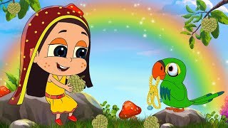 Ata Gache Tota Pakhi  আতা গাছে তোতা পাখি  Bengali Rhymes For Children  InrecoChildren [upl. by Cocke]