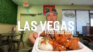 LAS VEGAS FOOD TOUR 2024  LEFTYJ’S  CHUBBY CATTLE  MATIKI ISLAND BBQ  GUN RANGE AND MORE [upl. by Nader]