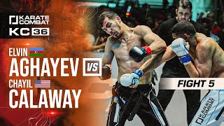 KC36 Elvin Aghayev vs Chayil Calaway [upl. by Cogen]