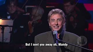 Barry Manilow  Mandy LIVE FULL HD with lyrics 2000 [upl. by Nuhs]