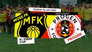 MOSS FK VS PROGEN  BOYS 16  GROUP 8  NORWAY CUP  FULL MATCH REPLAY  30072024 [upl. by Bittner]