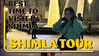 Snowfall ke saath hua shimla me welcome ❄️😍 shimla travelvlog shimlatour snowfall viral [upl. by Reiser154]