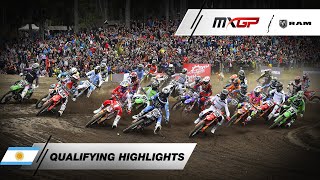 RAM Qualifying Race Highlights  YPF Infinia MXGP of Patagonia Argentina 2024 MXGP Motocross [upl. by Hamitaf]